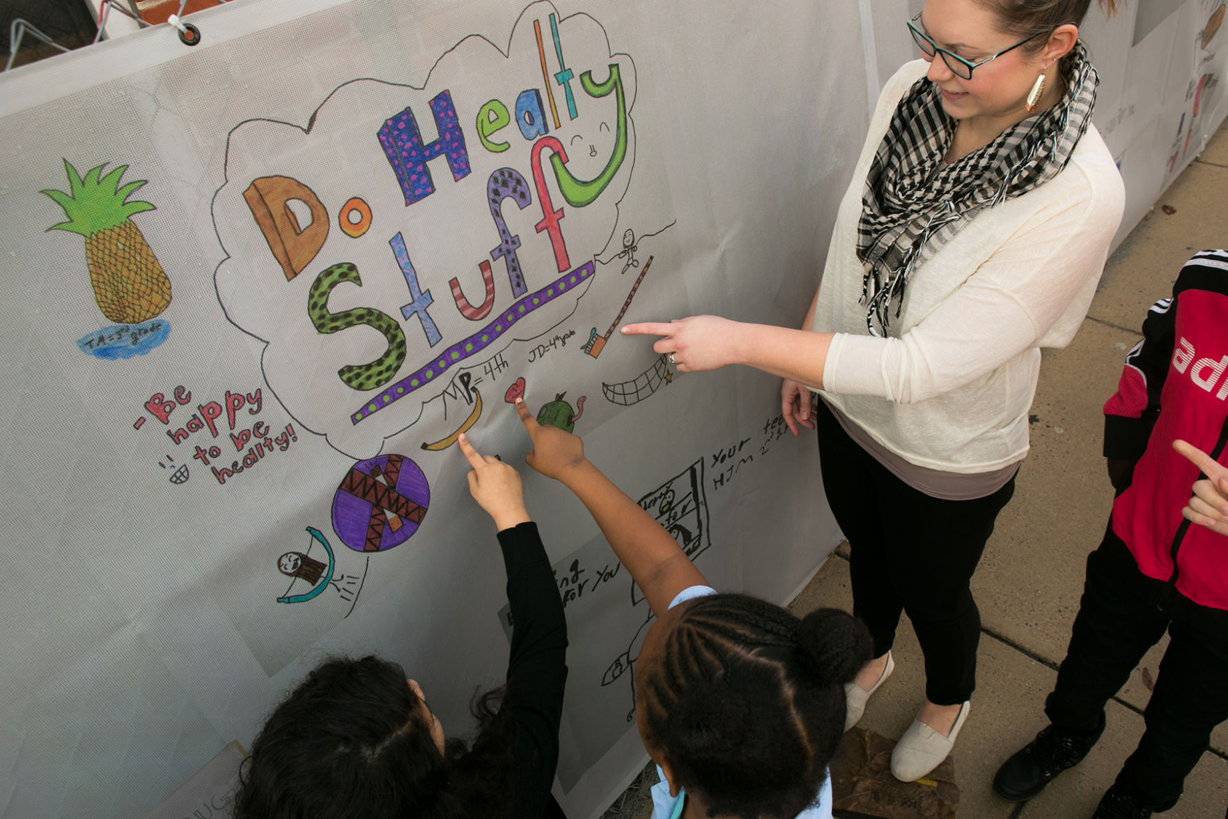 LGH YMCA demo mural 2